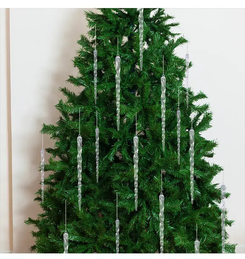 Transparent Ice Crystal Hanging Decor for Christmas Tree — feature 9