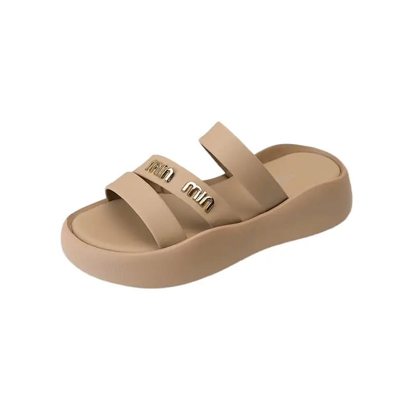 Women's Black French Roman Beach Slippers 2024 - Image 7