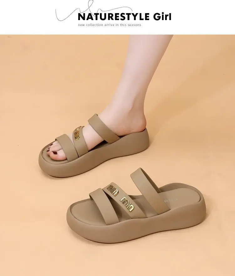 Women's Black French Roman Beach Slippers 2024 — feature 15