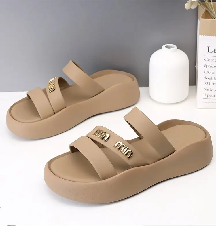 Women's Black French Roman Beach Slippers 2024 — feature 19