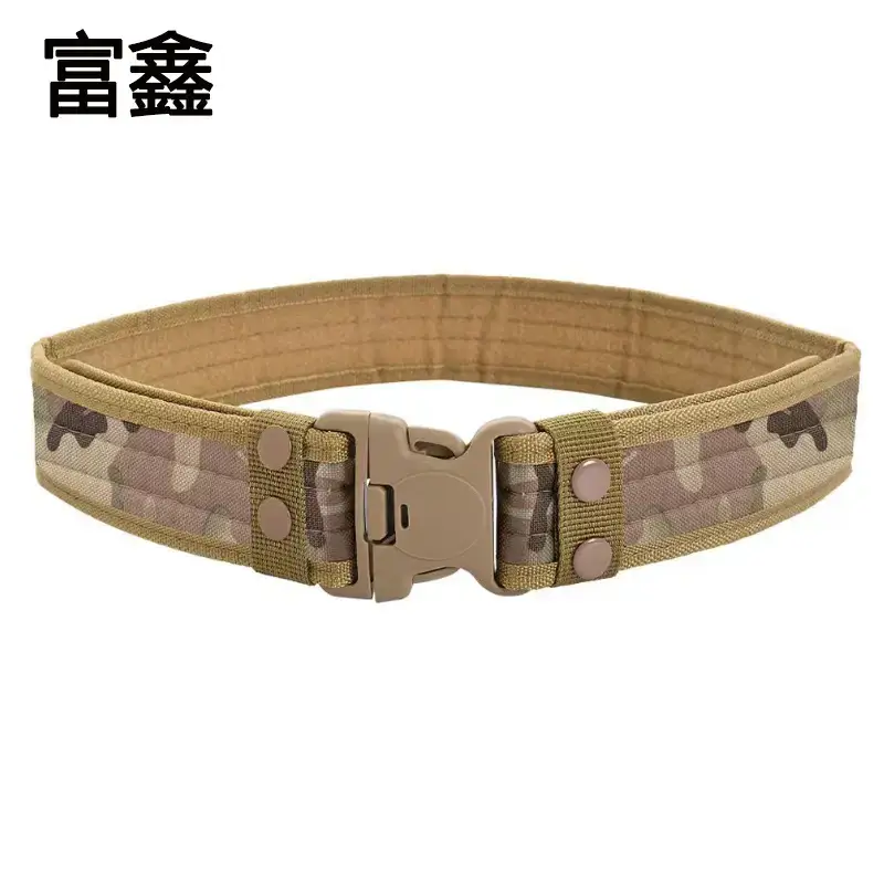 Military Tactical Belt Plastic Buckle Green