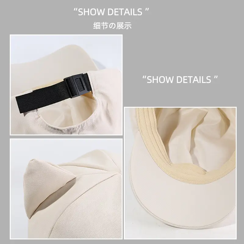 Carmly Cat Ear Cap Women's Octagonal Beret - Image 4
