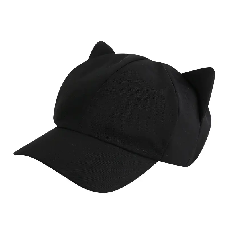 Carmly Cat Ear Cap Women's Octagonal Beret - Image 6