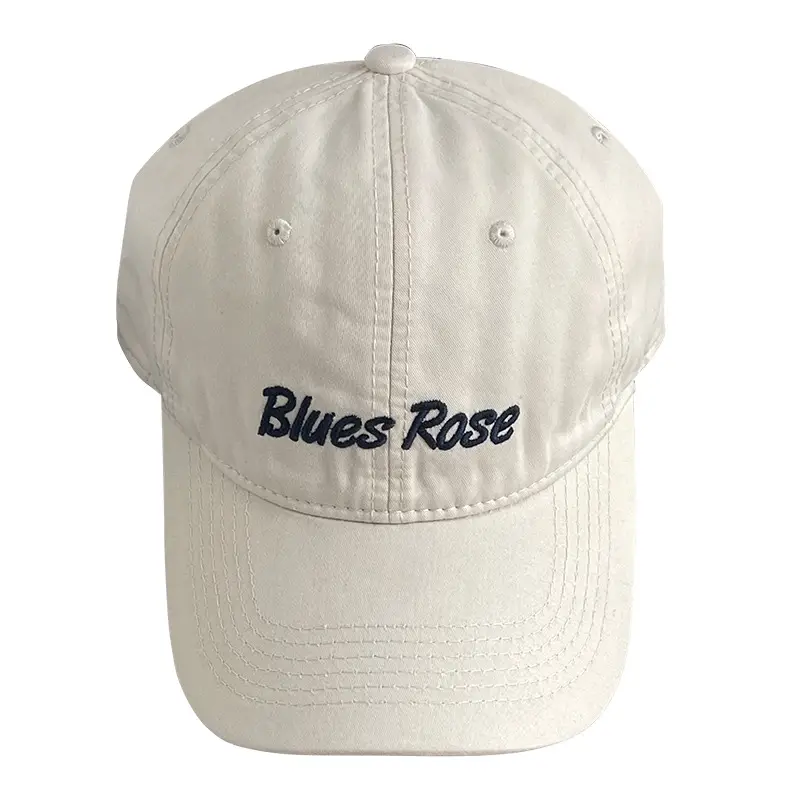 White Wide Brim Baseball Cap for Girls Boys - Image 13