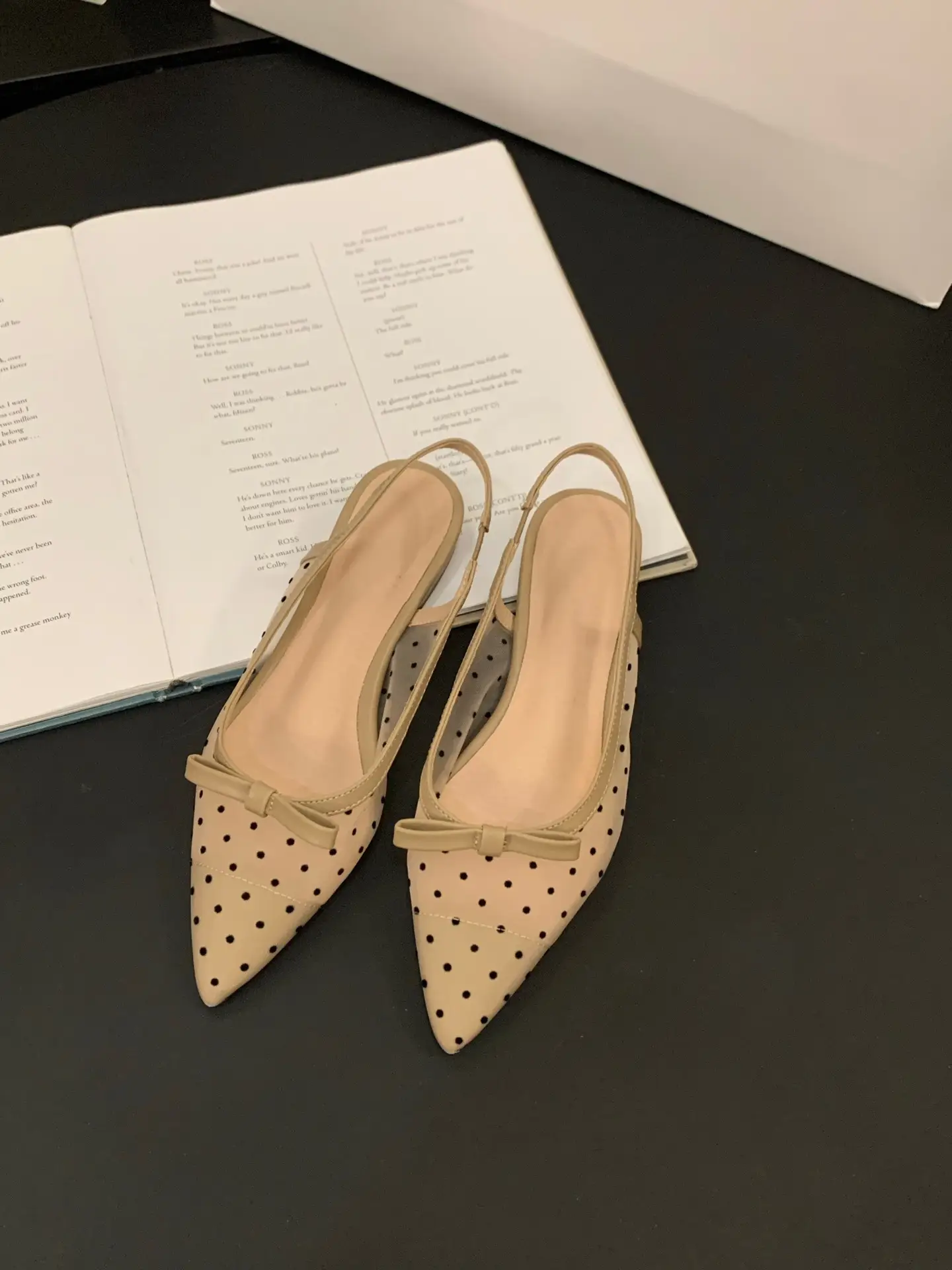 French Bow Toe Sandals Fairy Shoes 2024 - Image 2