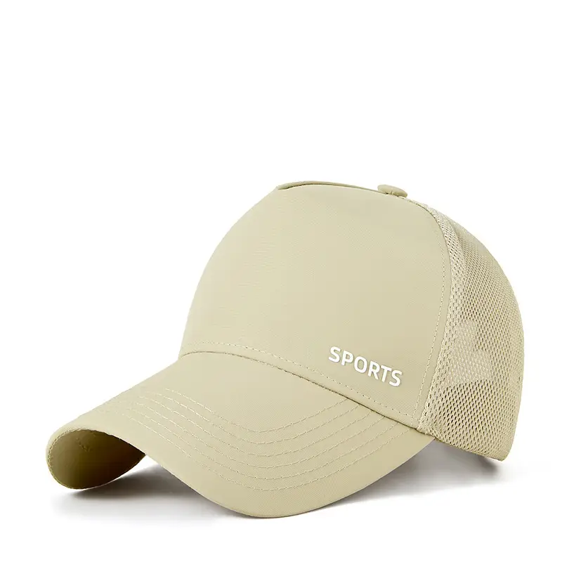 Men's Grey Sports Cap with Logo - Image 4