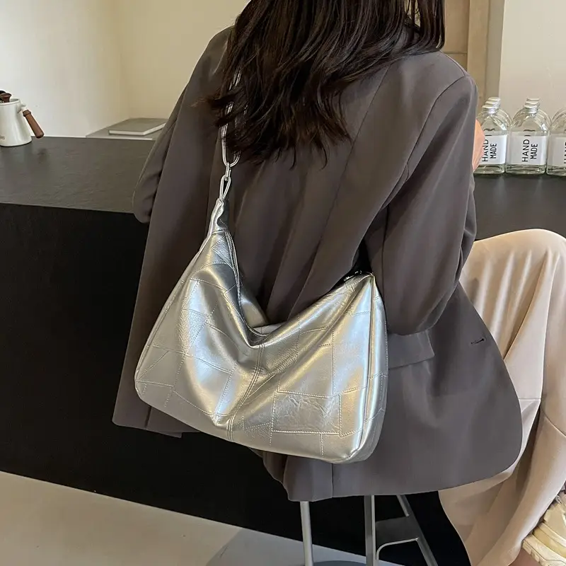 Women's 2014 Summer Crossbody Bag Soft Leather White - Image 4