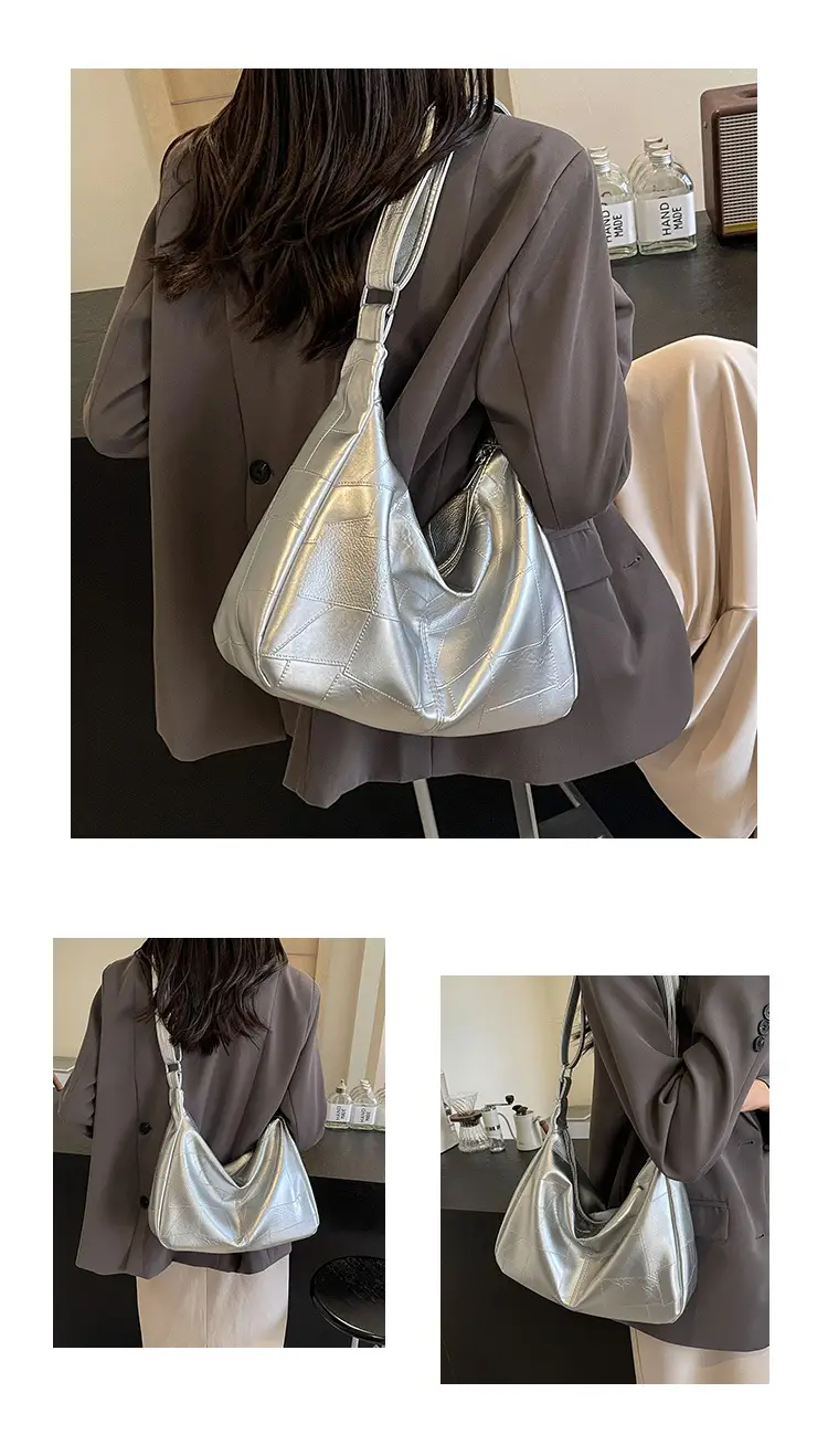 Women's 2014 Summer Crossbody Bag Soft Leather White — feature 10