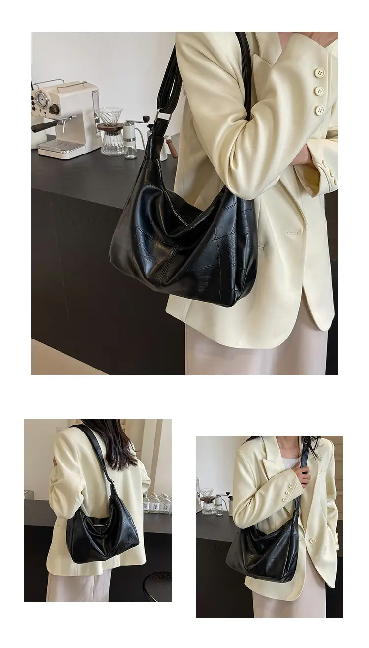 Women's 2014 Summer Crossbody Bag Soft Leather White — feature 9