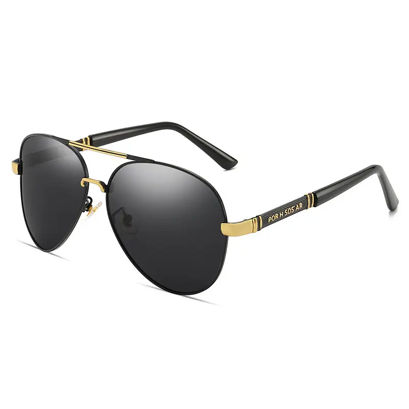 Men Color-Change Polarized Driving Goggles Black - Image 11