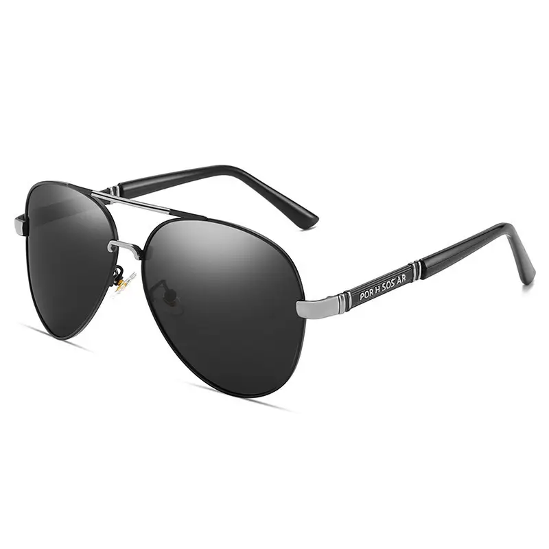 Men Color-Change Polarized Driving Goggles Black - Image 2