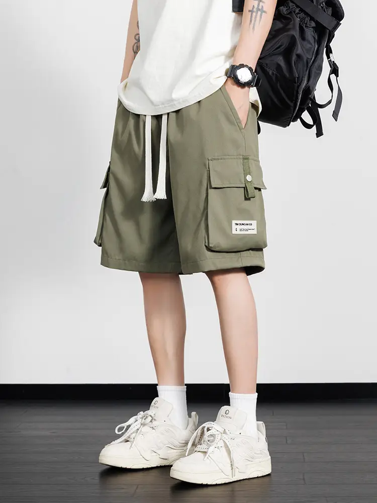 2025 Summer Loose Fit Plus Shorts Cross-border Sports Casual Pants - Image 9