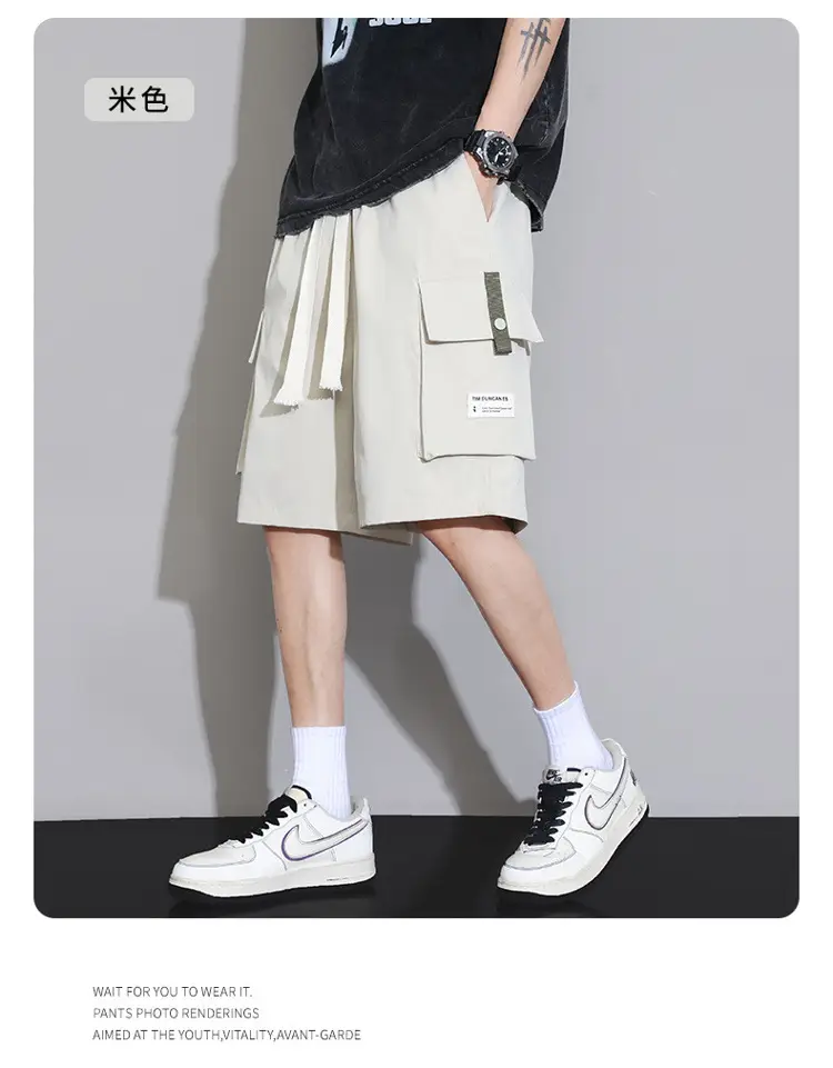 2025 Summer Loose Fit Plus Shorts Cross-border Sports Casual Pants — feature 13