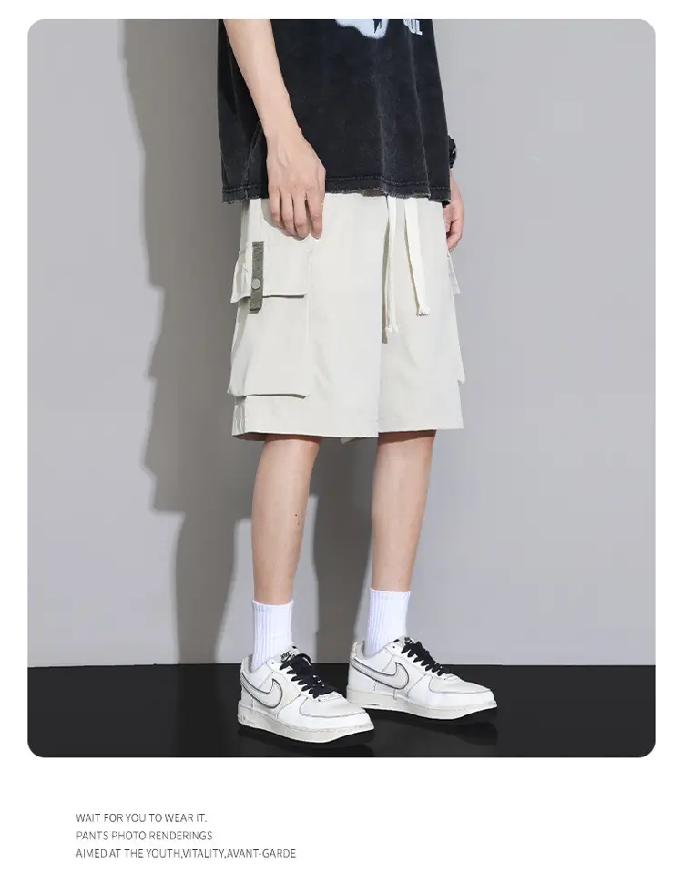 2025 Summer Loose Fit Plus Shorts Cross-border Sports Casual Pants — feature 14
