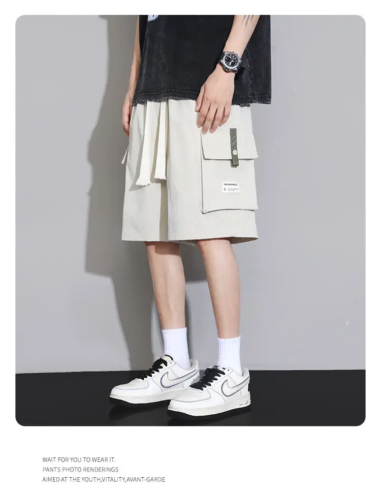 2025 Summer Loose Fit Plus Shorts Cross-border Sports Casual Pants — feature 15