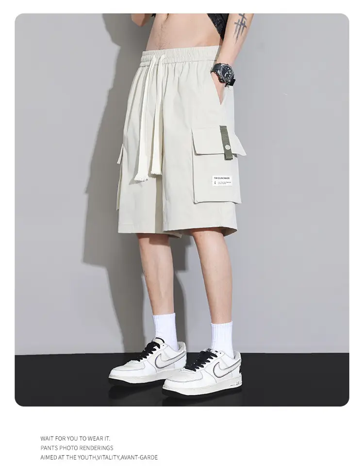 2025 Summer Loose Fit Plus Shorts Cross-border Sports Casual Pants — feature 16