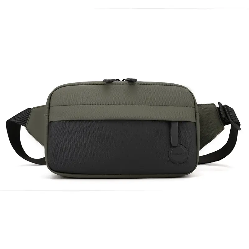 Men's Navy Blue Crossbody Chest Bag Large Capacity - Image 3