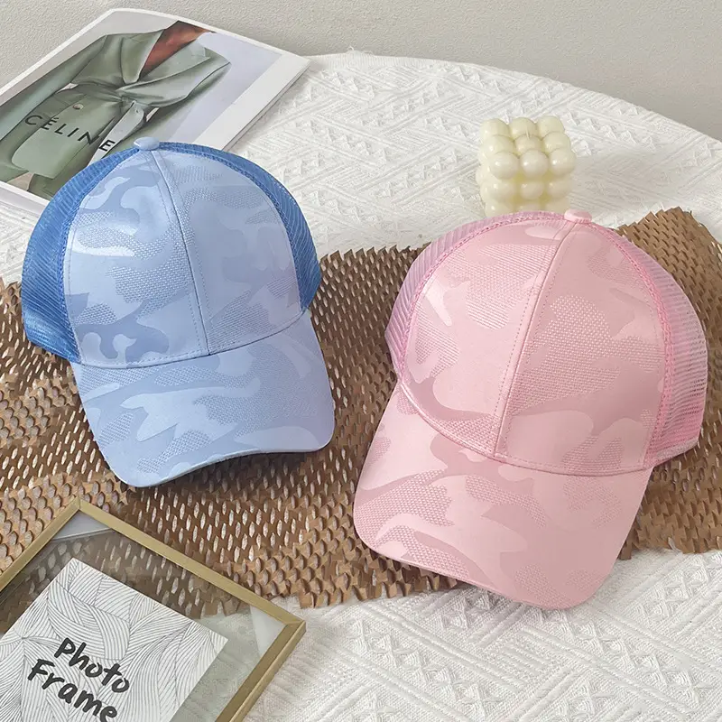 Men's Black Mesh Baseball Cap Summer Sun Protection - Image 9