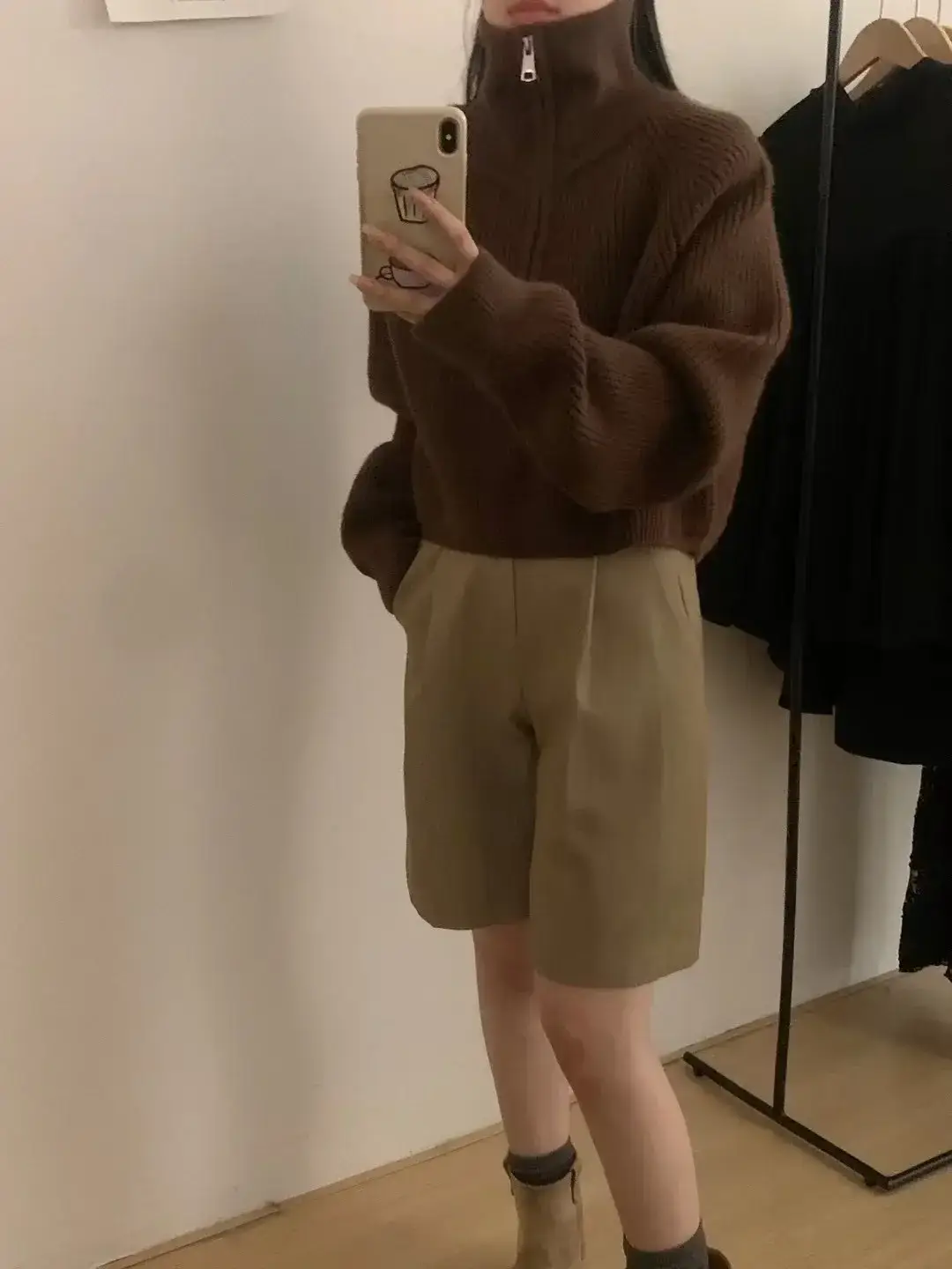 Black Korean Style Turtleneck Pullover Sweater Women 2024 Winter — feature 11