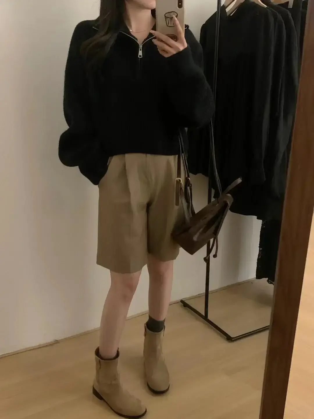 Black Korean Style Turtleneck Pullover Sweater Women 2024 Winter — feature 5