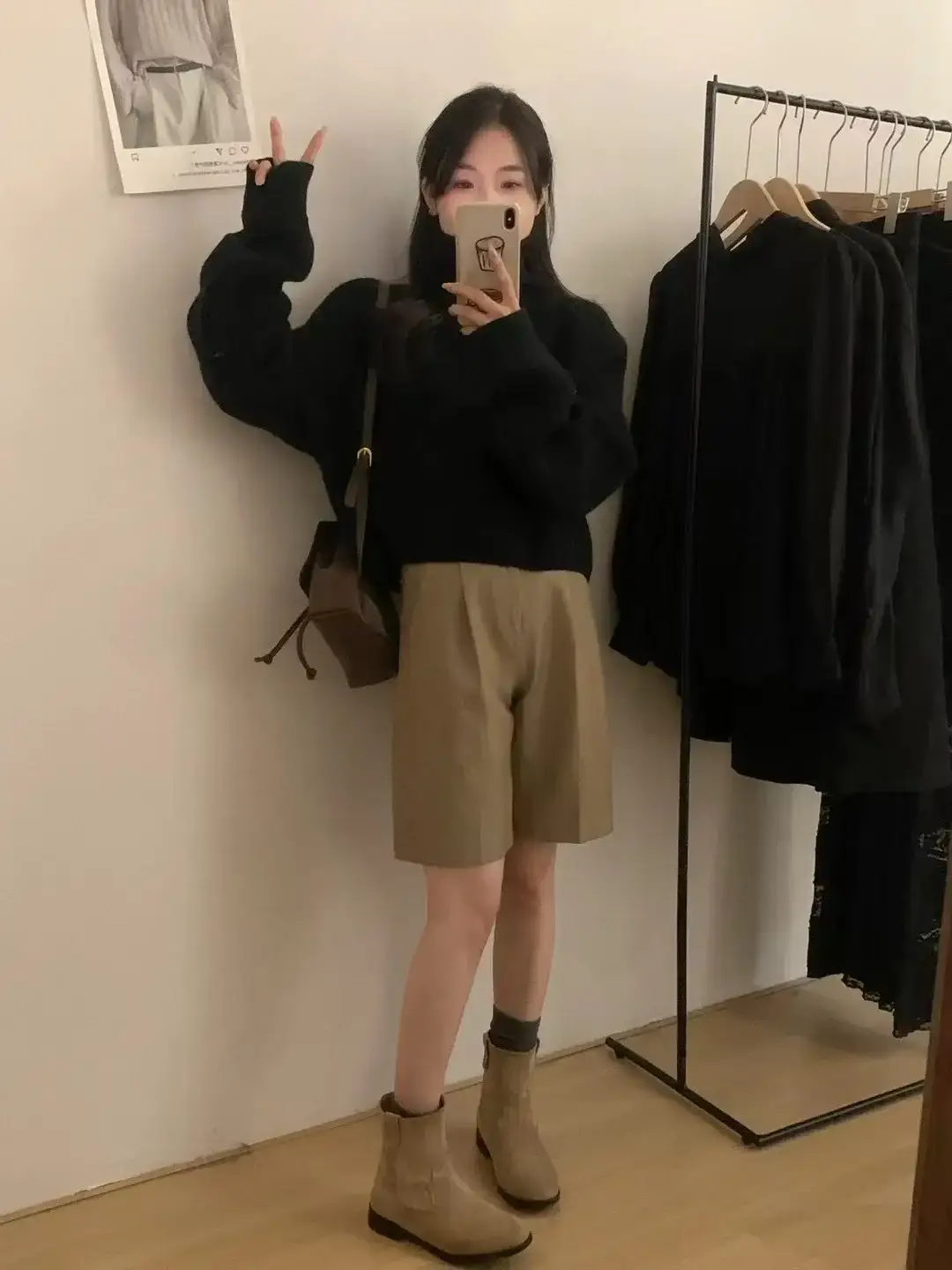 Black Korean Style Turtleneck Pullover Sweater Women 2024 Winter — feature 7