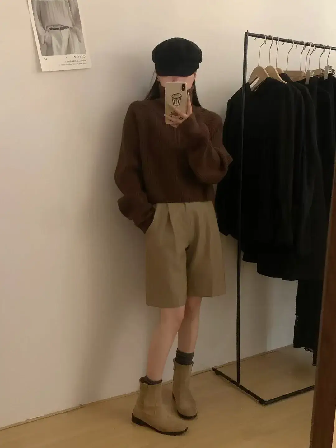 Black Korean Style Turtleneck Pullover Sweater Women 2024 Winter — feature 8