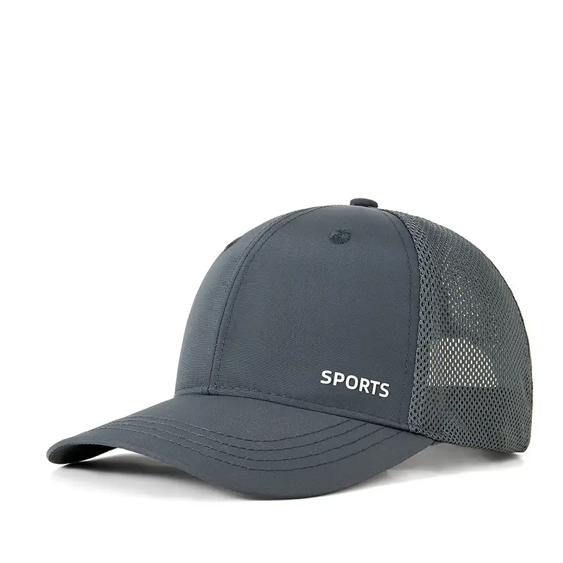 Men's Blue Mesh Water Repellent Cap