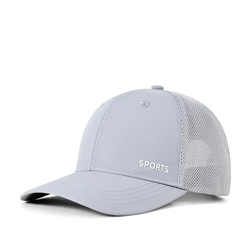 Men's Blue Mesh Water Repellent Cap