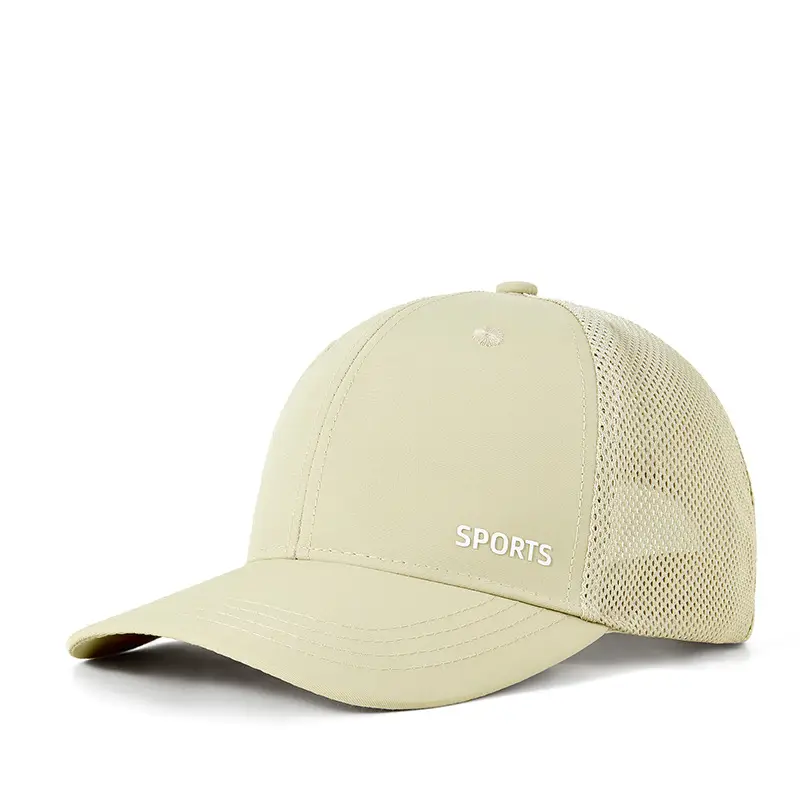 Men's Blue Mesh Water Repellent Cap