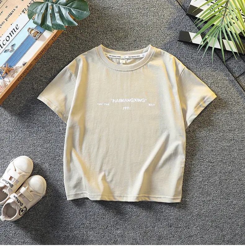 Red 2026 Kids T-Shirt Short Sleeve Cartoon Print — feature 16