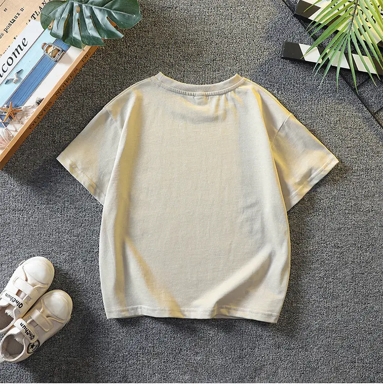 Red 2026 Kids T-Shirt Short Sleeve Cartoon Print — feature 17