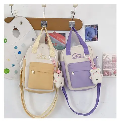 Cute Bear Design Shoulder Bag for Girls - Image 5