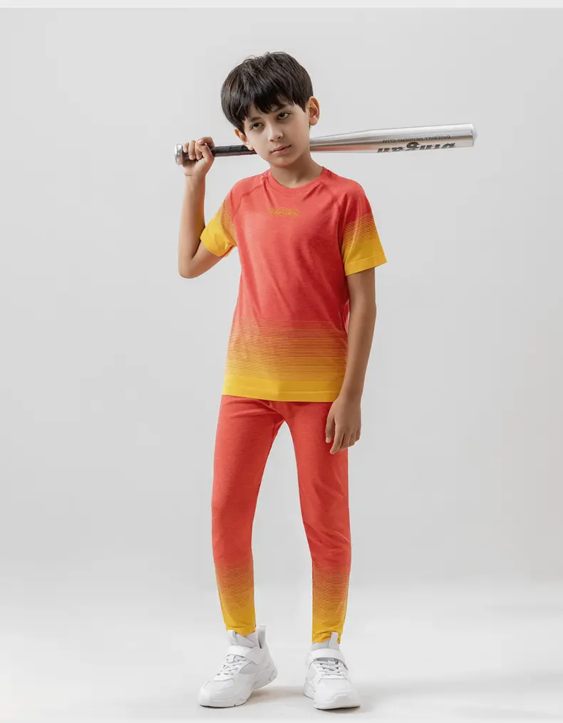 New Kids Rainbow T-Shirt Suit Moisture Absorbent Quick Dry — feature 16