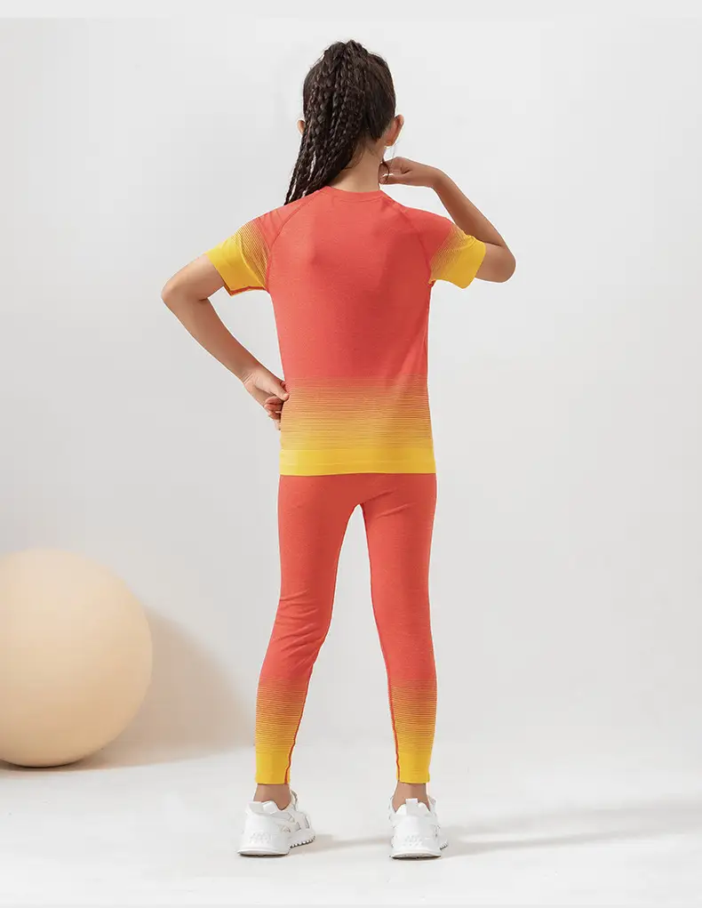 New Kids Rainbow T-Shirt Suit Moisture Absorbent Quick Dry — feature 18