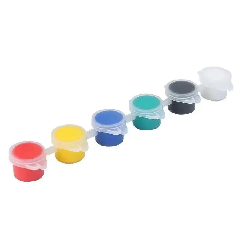 Acrylic Painting 3ml Kidsren's Acrylic Paint Biological Kindergarten Students Art Painting Graffiti DIY Plaster Watercolor