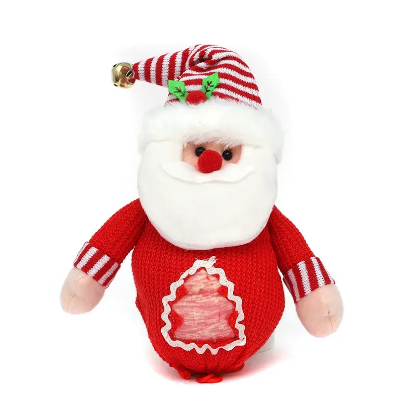 Christmas Apple Bag with Faux Fur Handle - Image 58