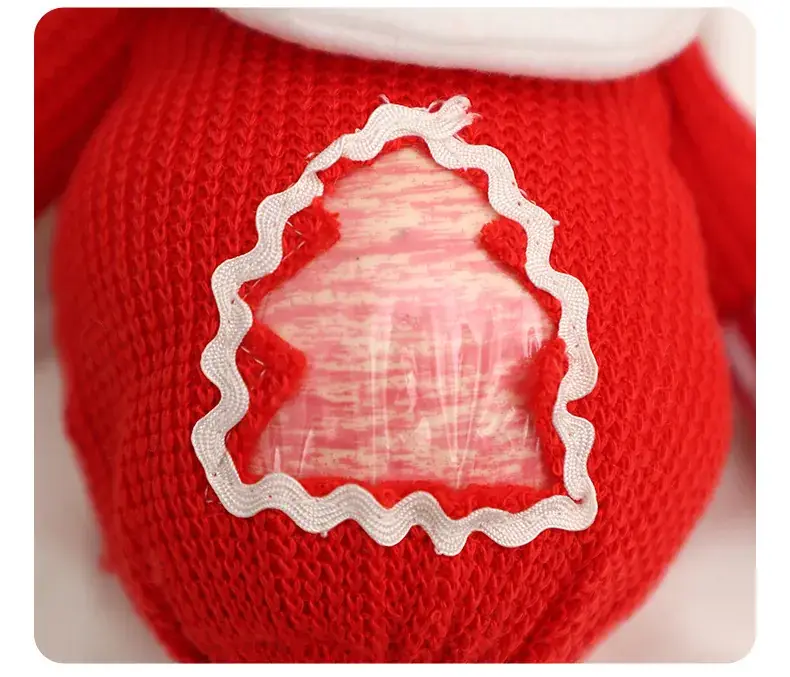 Christmas Apple Bag with Faux Fur Handle — feature 10