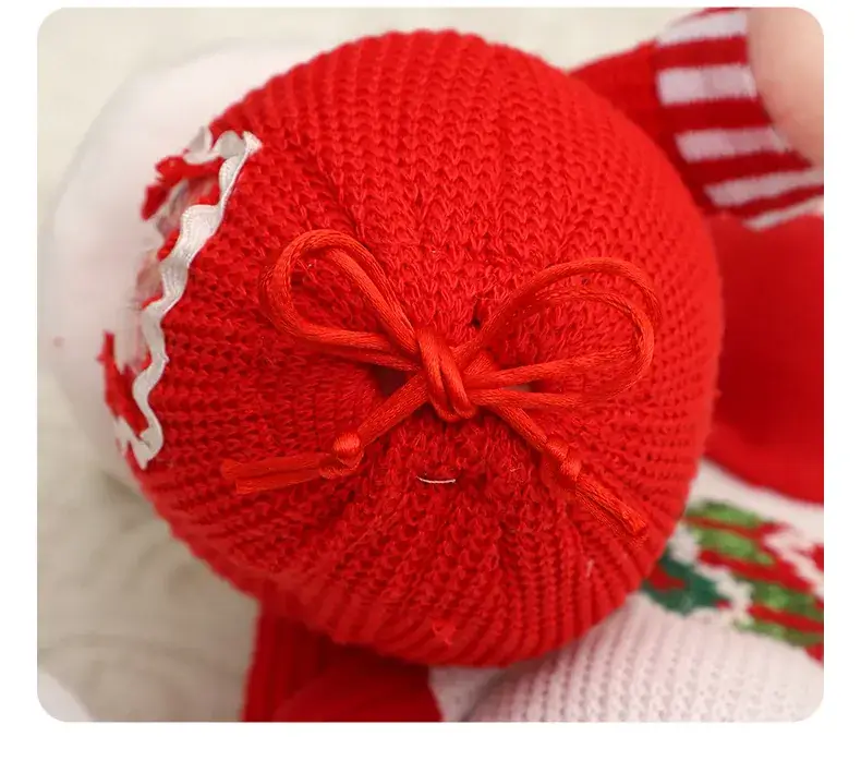 Christmas Apple Bag with Faux Fur Handle — feature 11