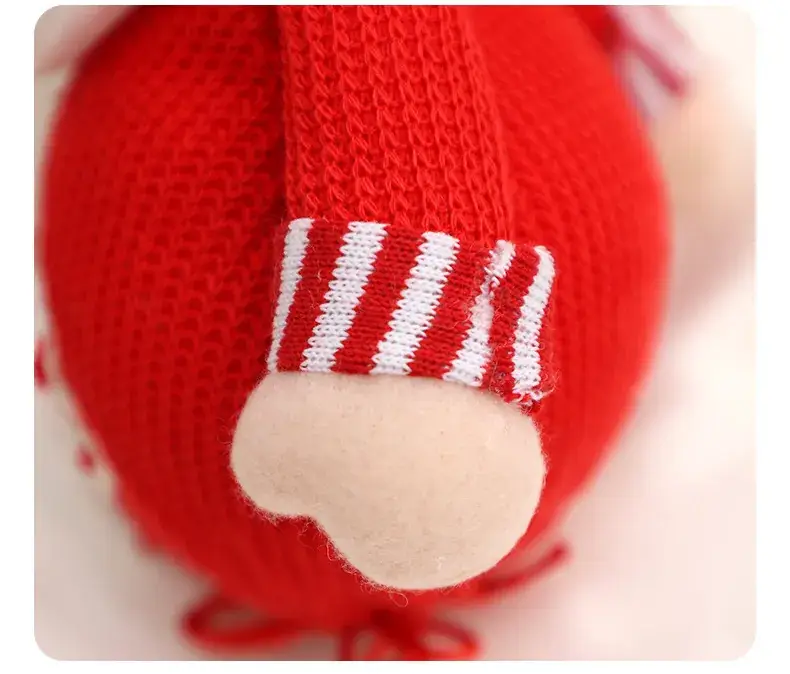 Christmas Apple Bag with Faux Fur Handle — feature 9