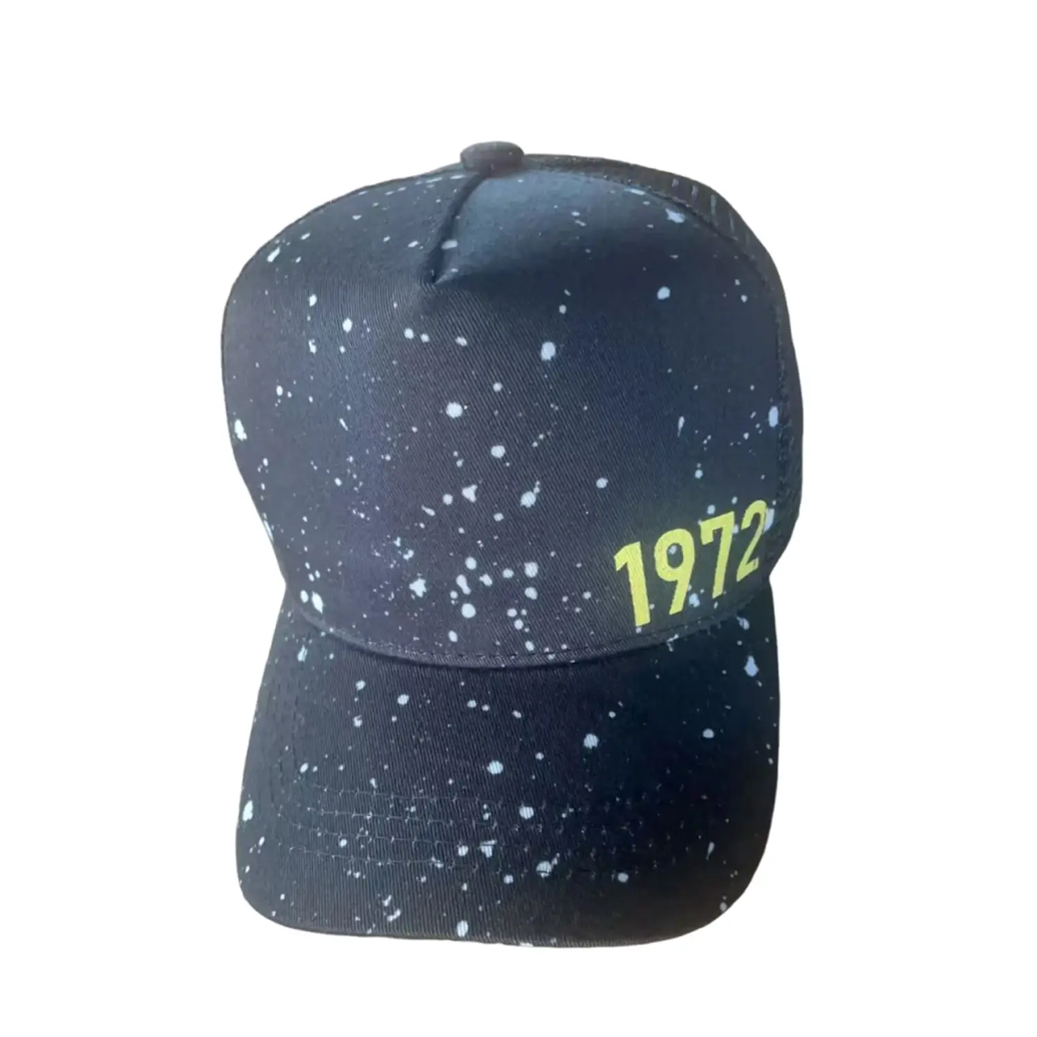 American Denim Cap with Letter Embroidery Large Head - Image 2