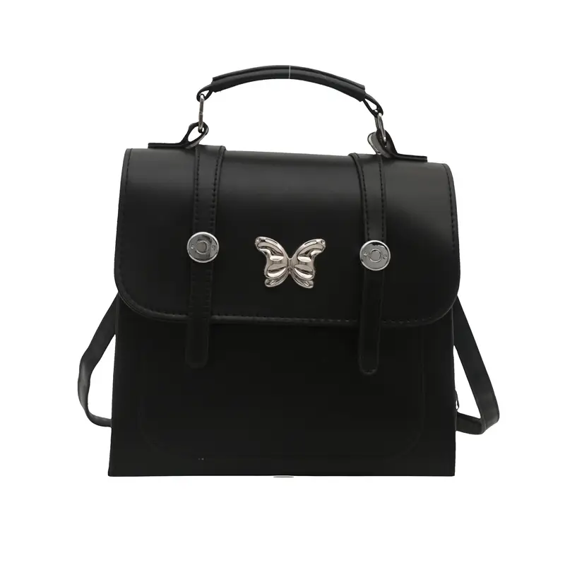 Black Butterfly Crossbody Bag for Women