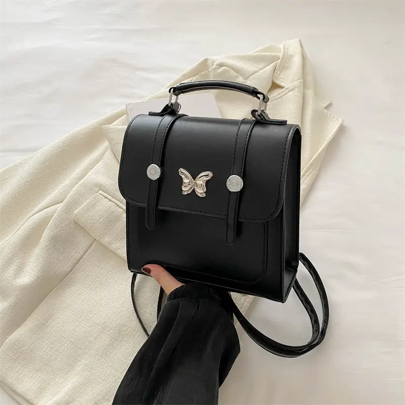 Black Butterfly Crossbody Bag for Women