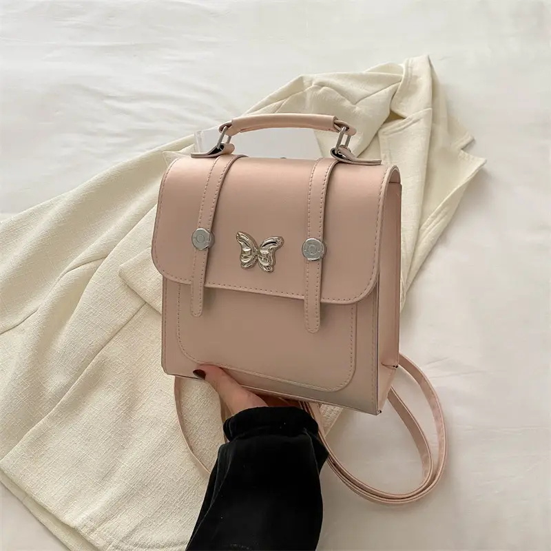 Black Butterfly Crossbody Bag for Women