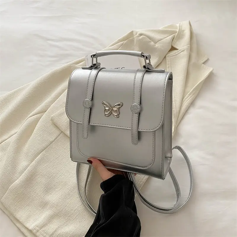 Black Butterfly Crossbody Bag for Women