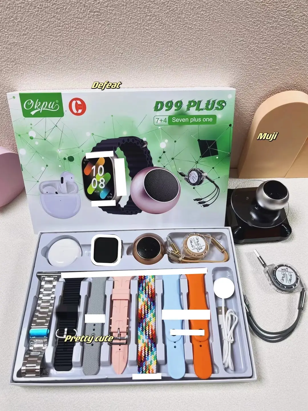 D99 Plus Smart Watch Men Multifunctional Long Battery - Image 3
