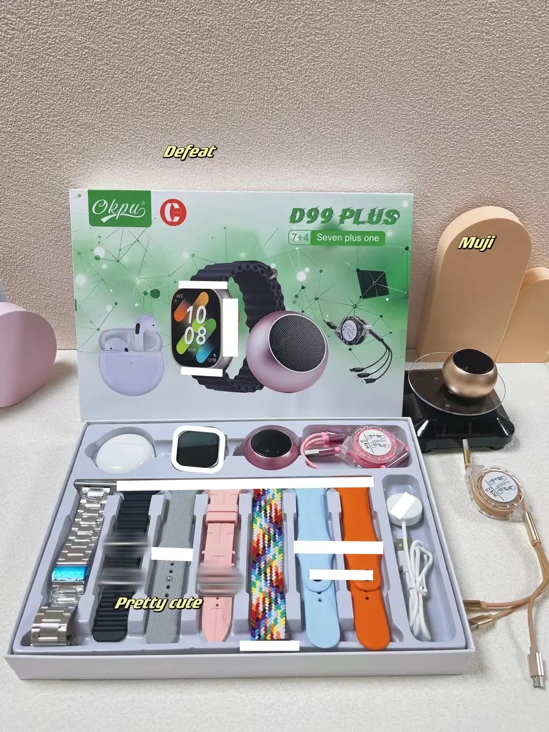 D99 Plus Smart Watch Men Multifunctional Long Battery - Image 4