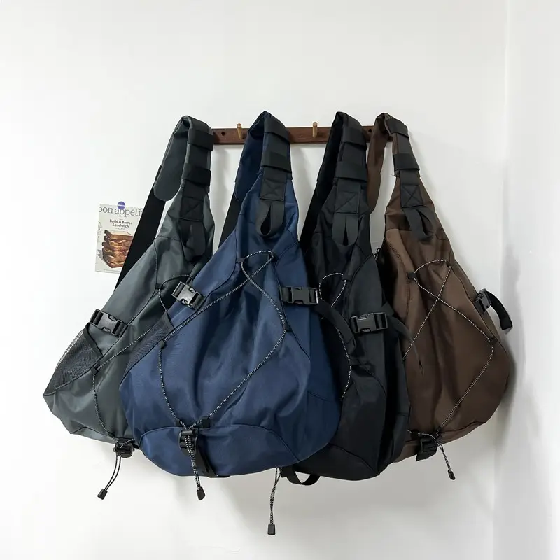 Men Women Crossbody Bag Large Capacity Tooling Fashion
