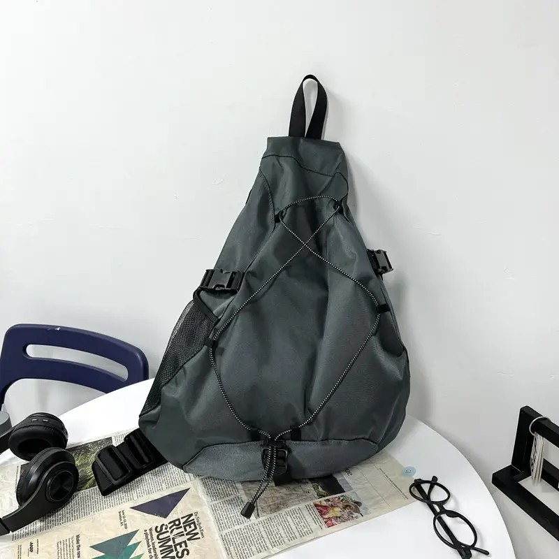 Men Women Crossbody Bag Large Capacity Tooling Fashion
