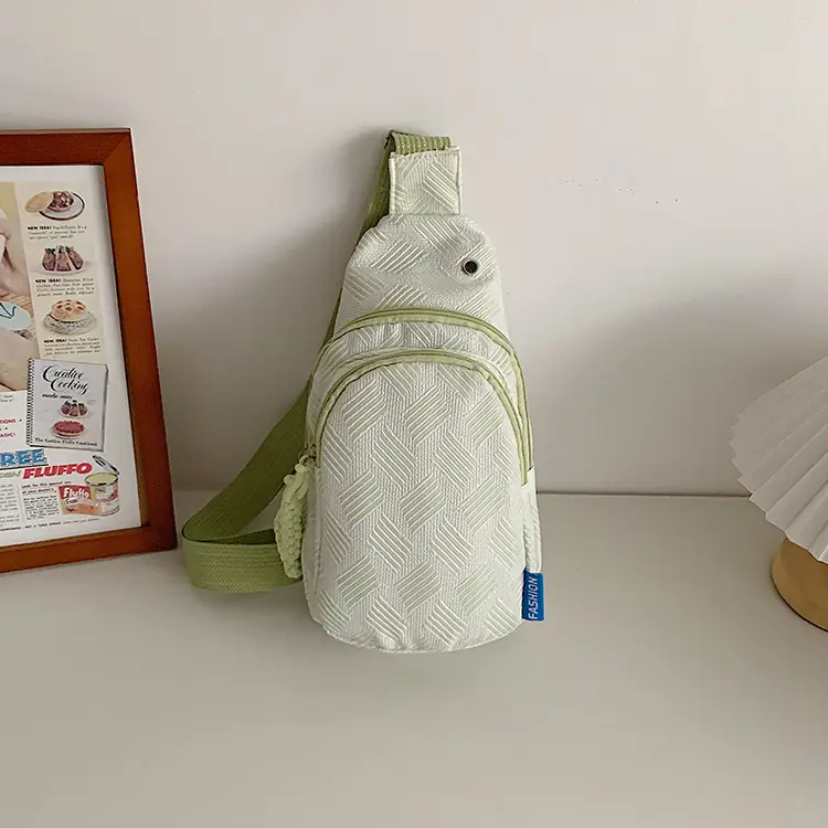 Sweet Pink Crossbody Bag for Girls College Style - Image 9