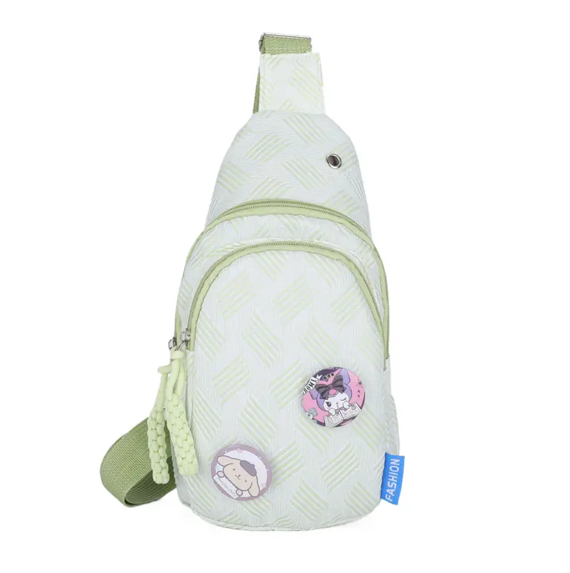 Sweet Pink Crossbody Bag for Girls College Style - Image 11